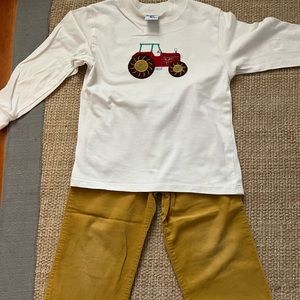 Bailey Boys 3T Long Sleeve Pant Set Tractor